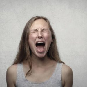 Woman Shouting